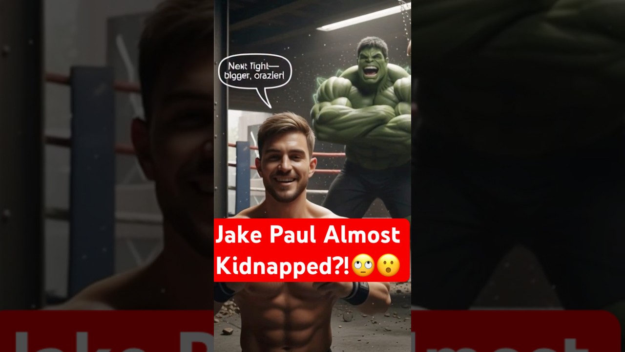 “Hulk Rescues Jake Paul From Creepy Monster! Real Action in Ohio 💥” 