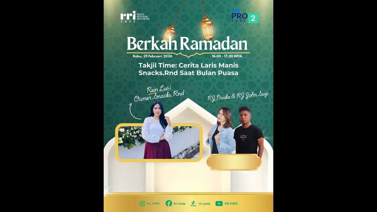 BERKAH RAMADHAN // Takjil Time: Cerita Laris Manis Snacks.Rnd Saat Bulan Puasa