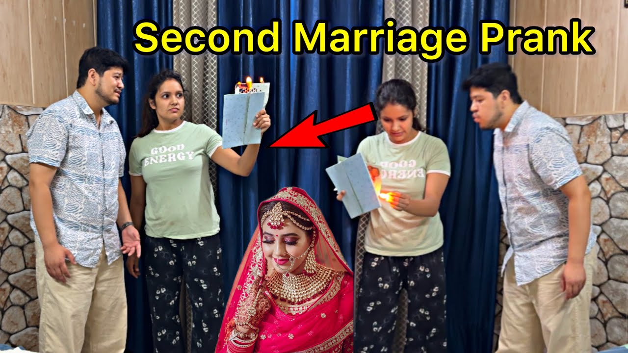 Nikhil Dusari Shaadi kar raha Hai || Second Marriage Prank || @NikkRichaVlogs 