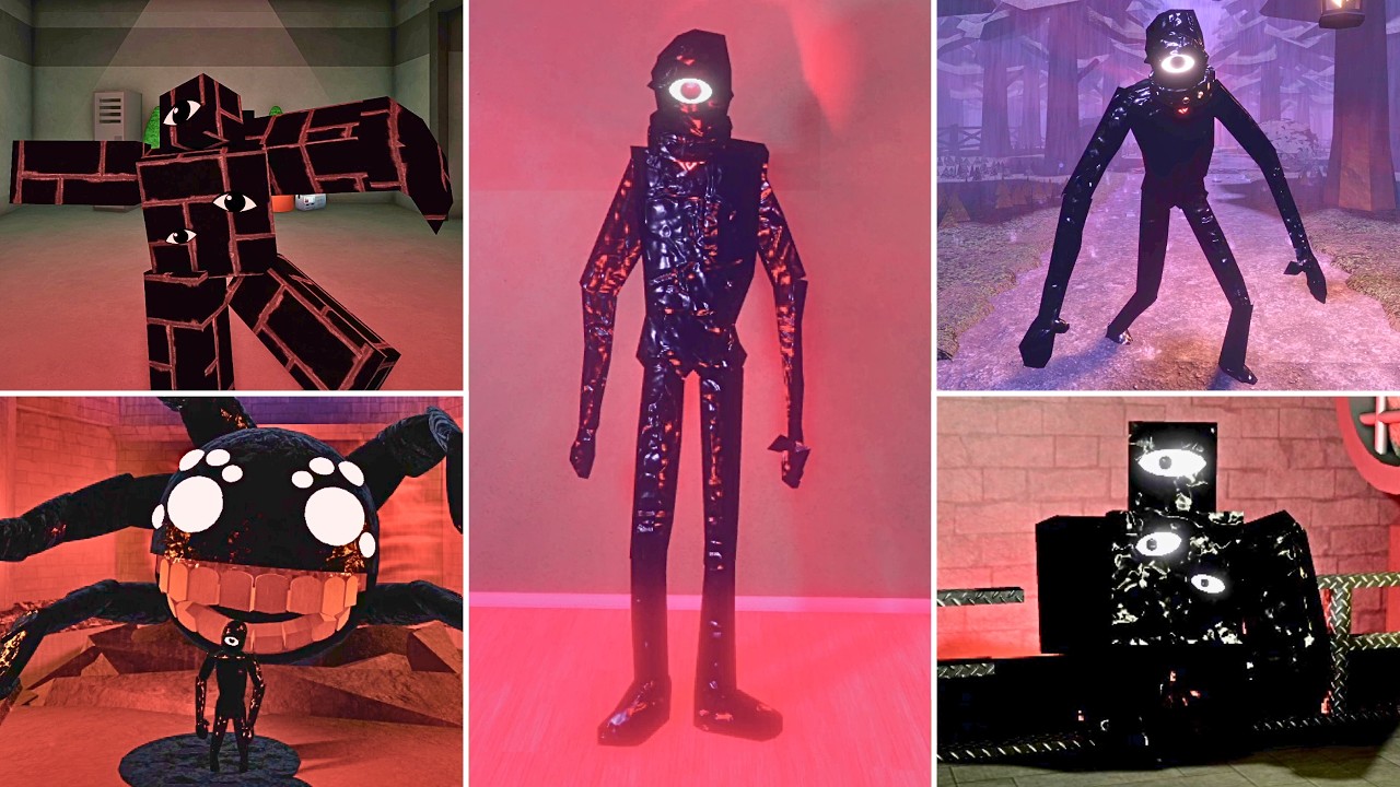 Roblox DOORS Seek Chase VS 14 Different Seek Chases | Big Update