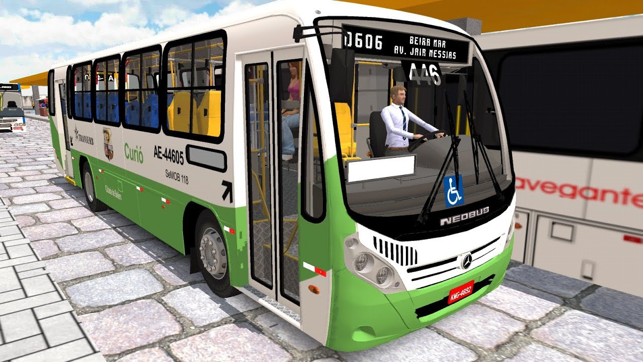 🔵PBSU NEOBUS SPECTRUM CITY OF-1418 NA CIDADE POPULAR