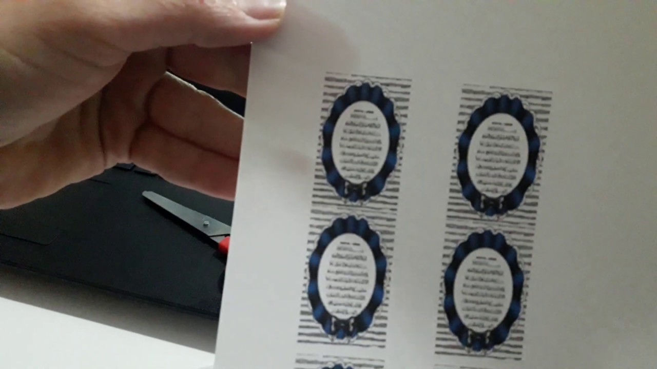 WORD'DE ETİKET HAZIRLAMA VE BASKI (Çok Merak Edilen Video)