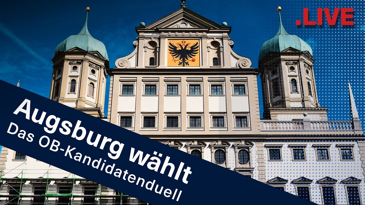 LIVE: Augsburg wählt – Das OB-Kandidatenduell vor der Stichwahl | a.tv