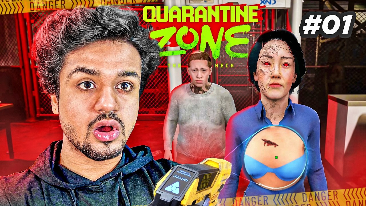 Human or Zombie? The Hardest Decision😰 | Quarantine Zone #1