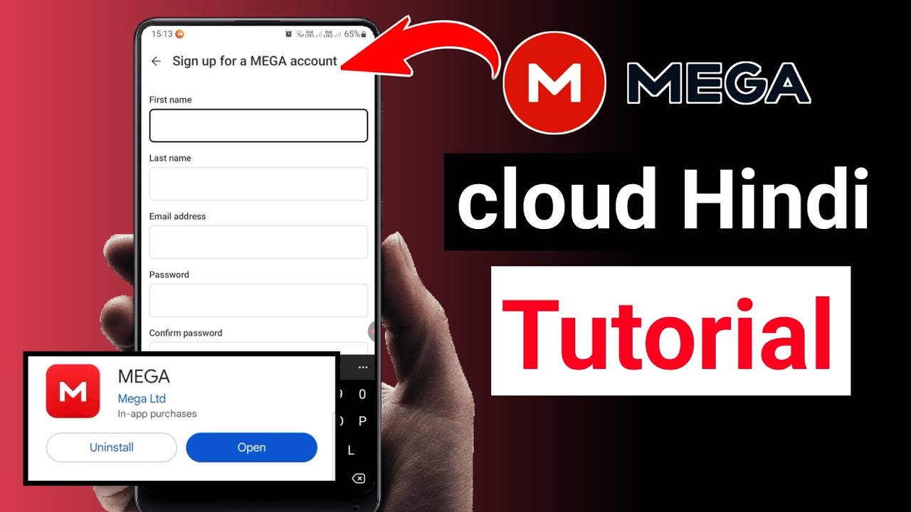Mega aplikacja Kya Hai? | Mega Cloud Storage Kaise Użyj Kare | Samouczek hindi krok po kroku