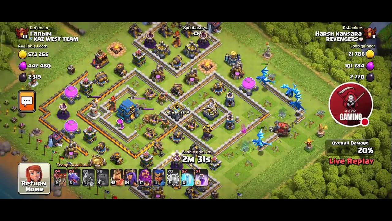 Coc Live attack