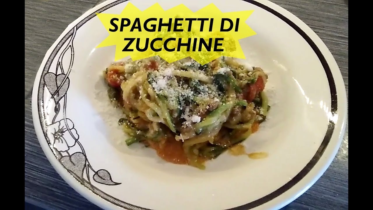 SPAGHETTI DI ZUCCHINE