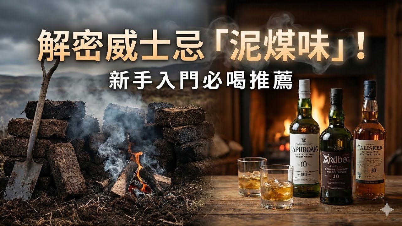 【威士忌新手課】泥煤味是消毒水還是煙燻香？這 3 支入門款讓你從此愛上！愛它的人極愛，恨它的人極恨！帶你認識威士忌的靈魂：泥煤到底是什麼？別再被泥煤味嚇跑！專家推薦 3 款超好上手的泥煤威士忌！