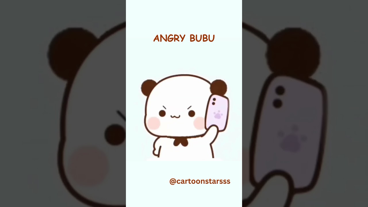Angry Bubu 😡 | Bubu Dudu Cuties #shorts #bubududu #peachgoma #milkmocha #couple #angry #relationship