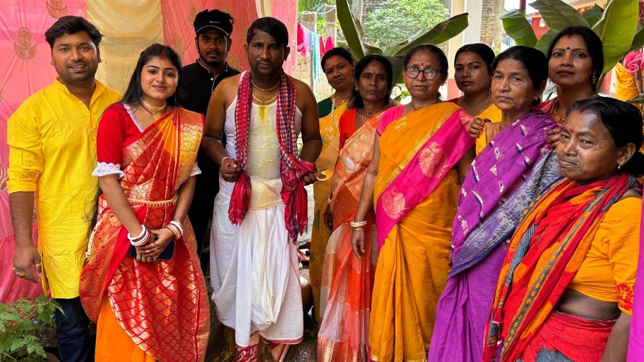 ক্যামেরাম্যানের বিয়ের ফুল ফুটল আশীর্বাদ ও গায়ে হলুদে ভীষণ আনন্দ করলাম |