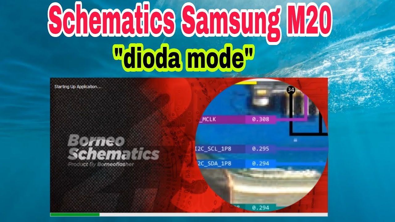 Skematik Dioda Mode Samsung M20 / Borneo Schematics