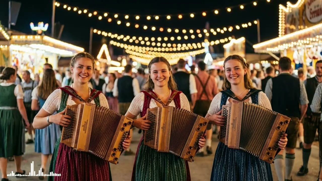 German Alps Festival 🎵 Polka, Waltz & Traditional Brass Band Joy | Pure Bavarian Folk Celebration