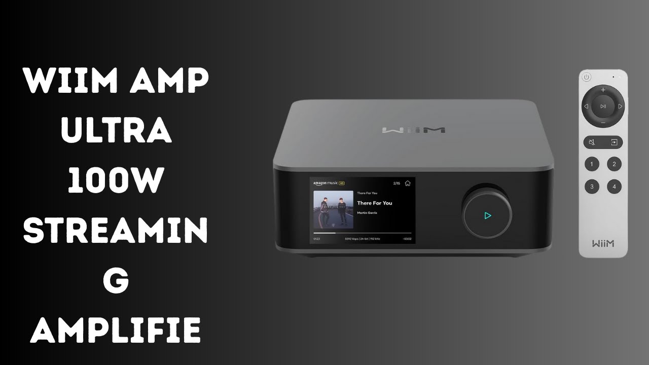 Transform Your Home Audio with 100W Streaming Amp | WiiM