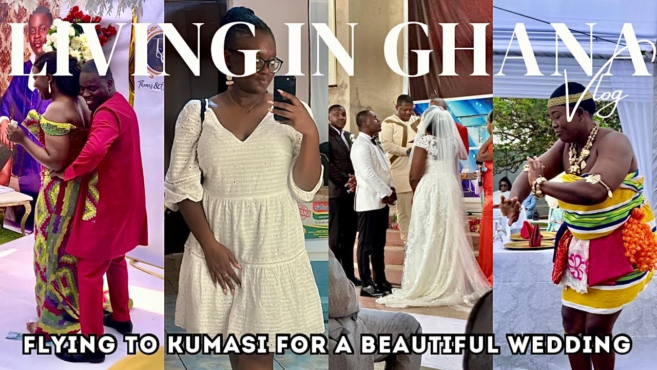 Life In Ghana🇬🇭| Flying To Kumasi For A Beautiful Ghanaian Wedding | Ghana Wedding Vlog💍