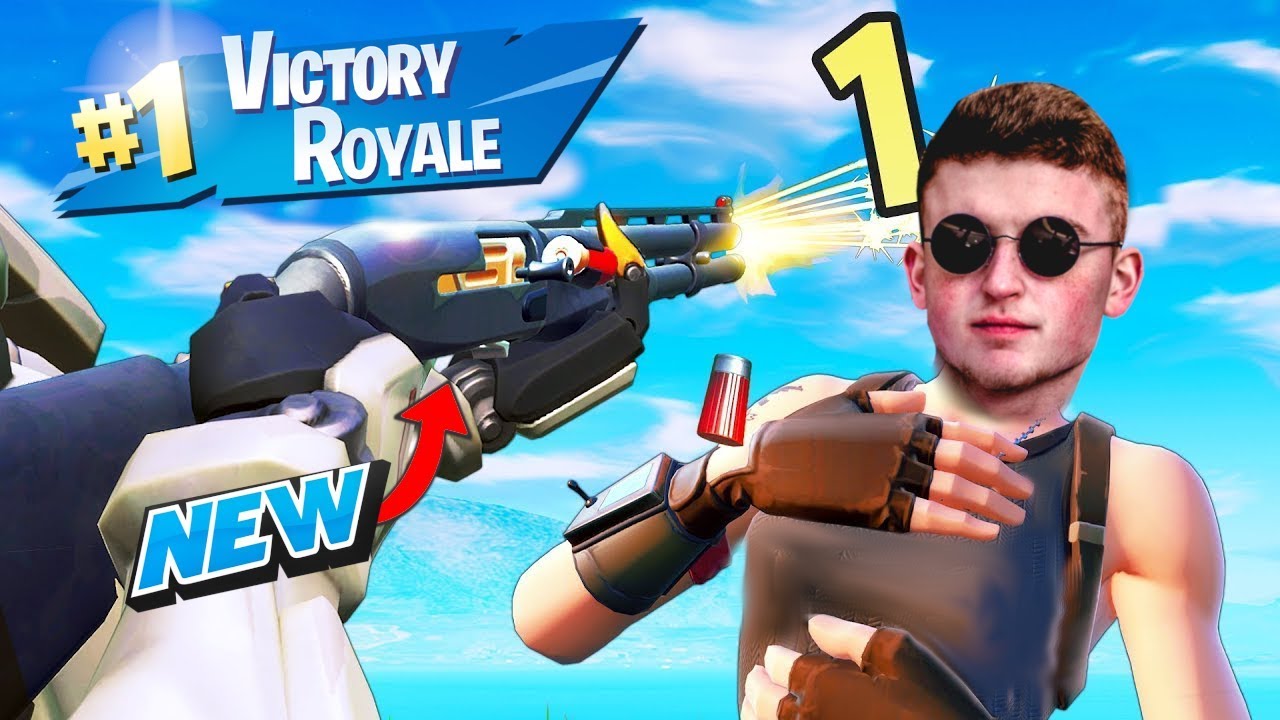 Infinite Lists Tries Out The COMBAT SHOTGUN.. (Fortnite LIVE)