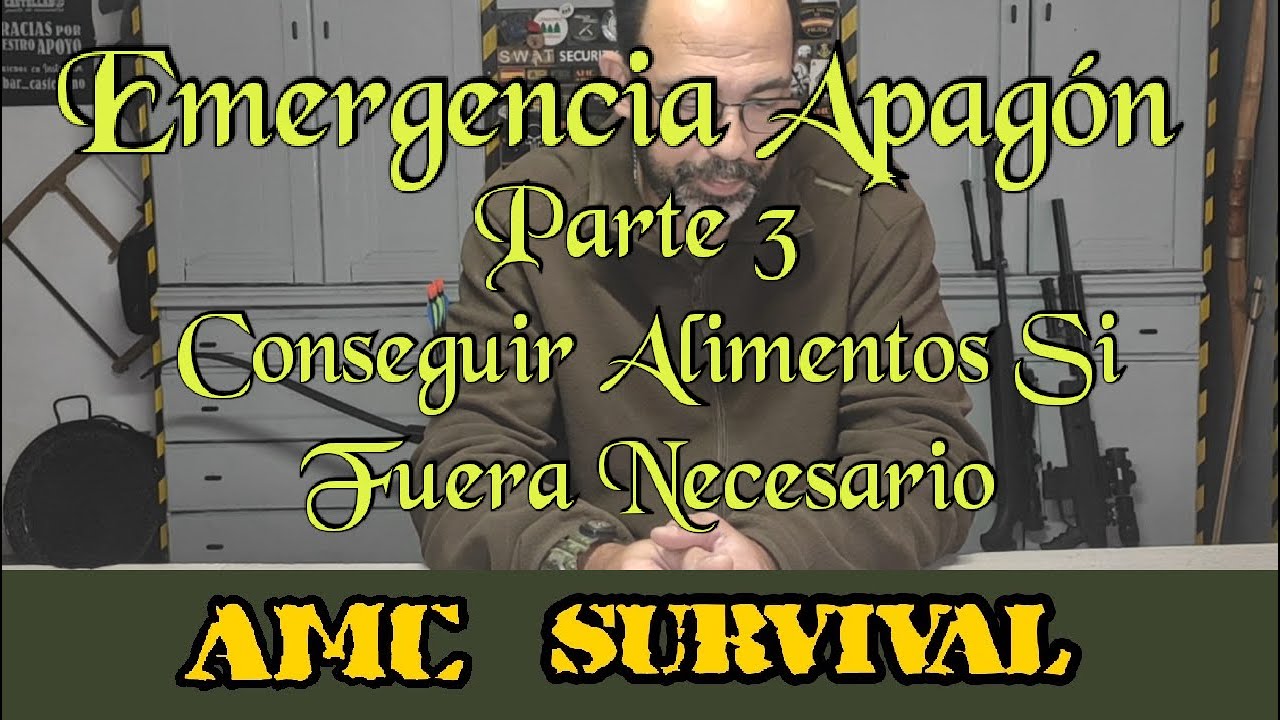 Emergencia Apagón, Parte 3/3: Conseguir Alimento Si Fuera Necesario
