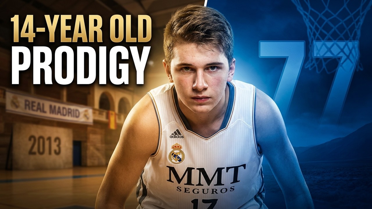 14-Year Old Luka Doncic in Real Madrid, Spain Back in 2013!