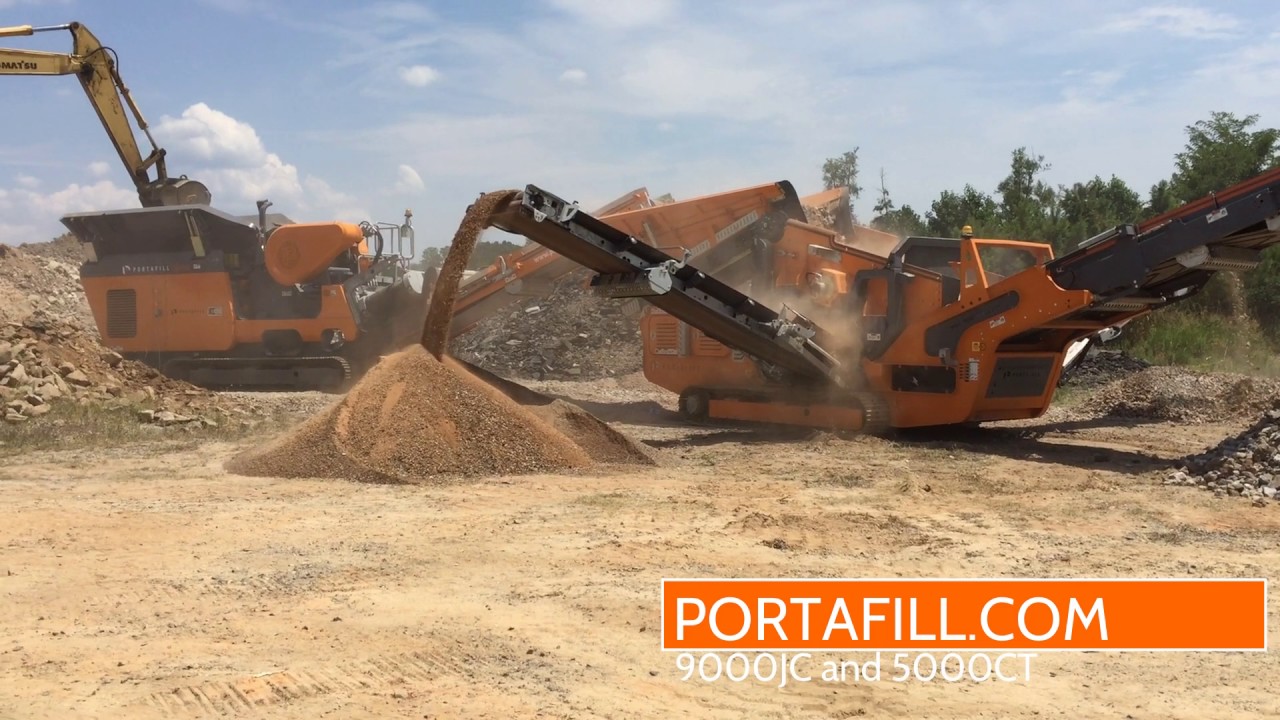 9000&5000 Crushing Concrete