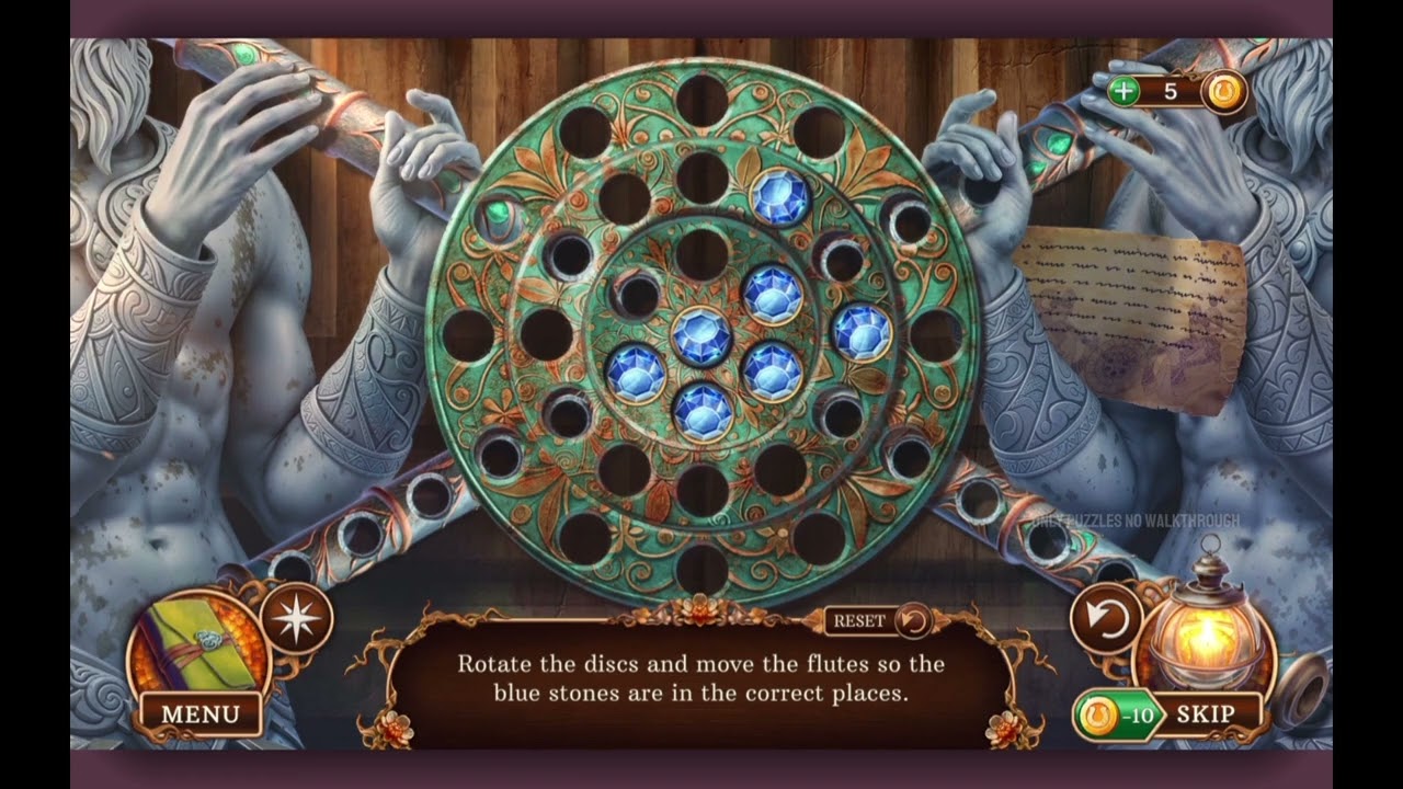 Rotate The Disc Puzzle - Icebound Secrets 2: Soul Hunters | Elephant Games