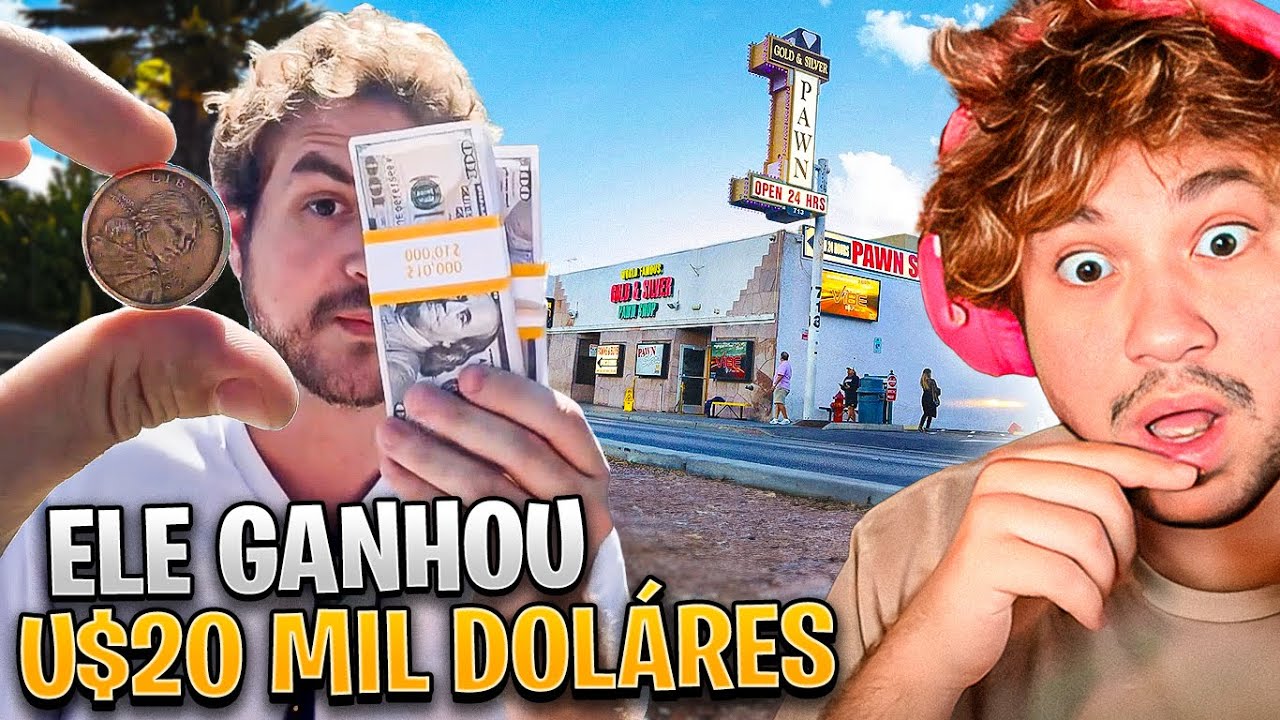 ELE ACHOU UMA MOEDA QUE VALIA $20 MIL DÓLARES - React Tiktoks