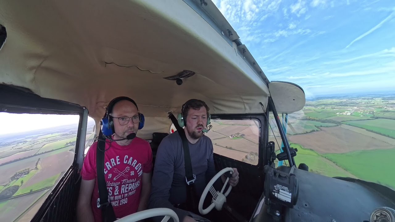 Breighton take off and landing. Aeronca Chief