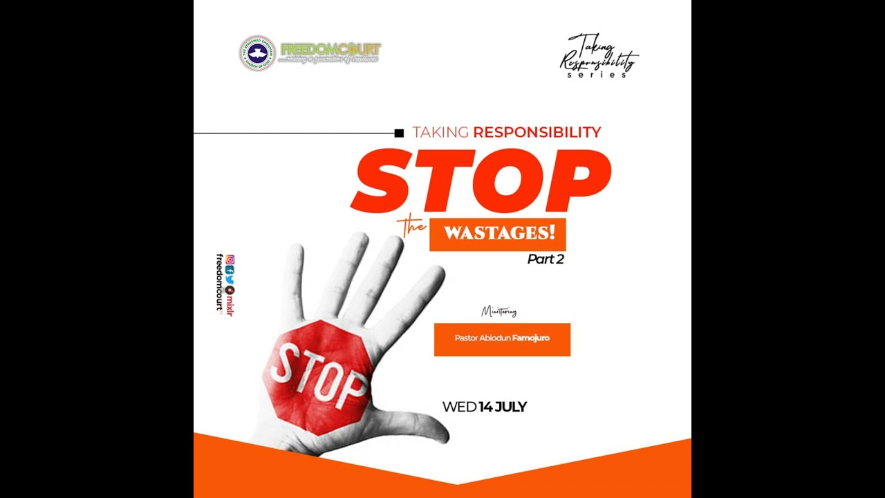 Stop The Wastages 2