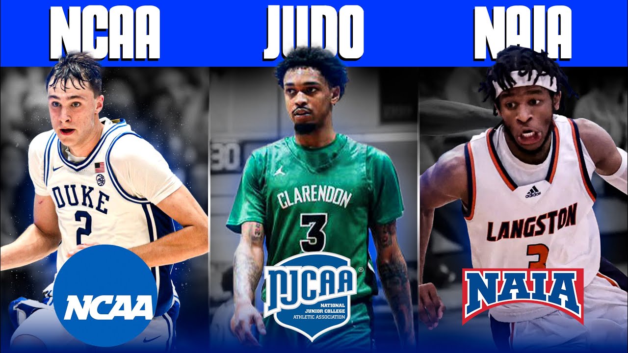 Разбор уровней студенческого баскетбола: D1, D2, D3, NAIA и JUCO