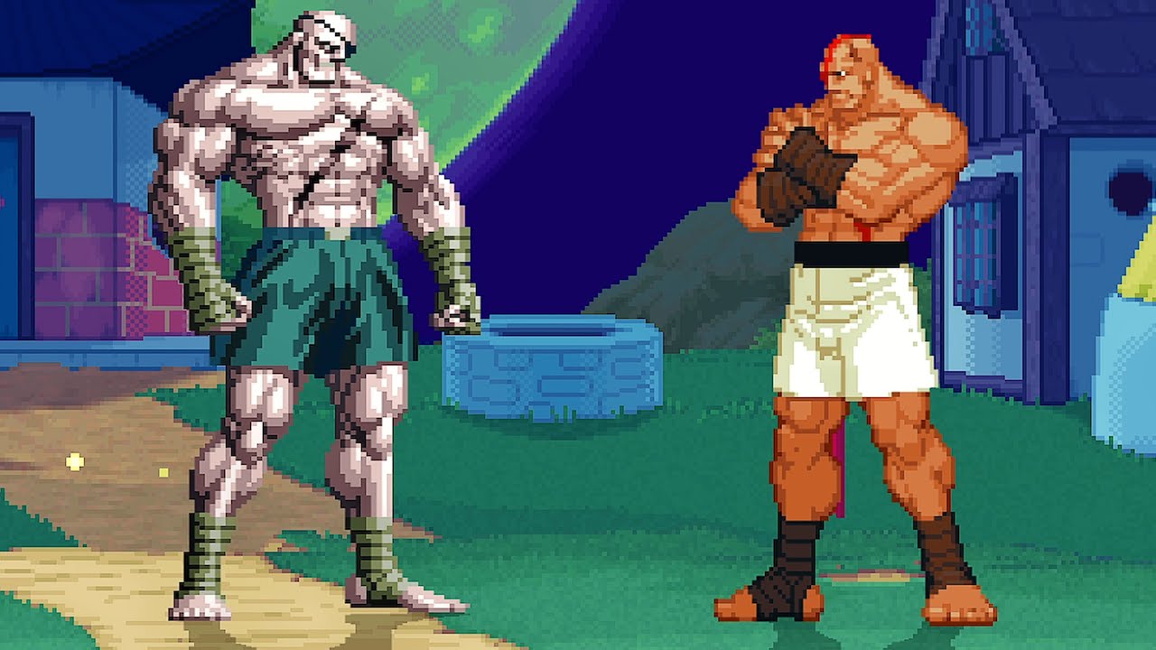 Evil Sagat Vs. Supreme Sagat - Muay Thai Master