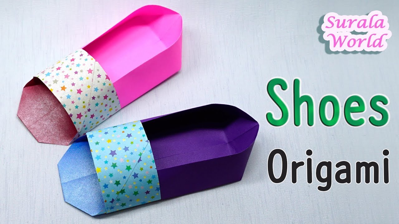 Оригами - о́бувь, сандалии, ботинки (Open-toe Shoes)