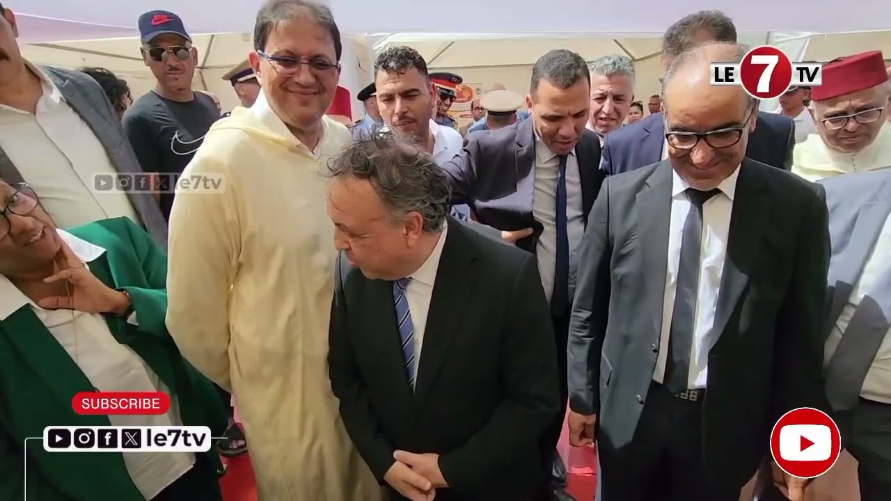 عامل عمالة المحمدية عادل المالكي وايت منا يحضران فعاليات مهرجان التبوريدة