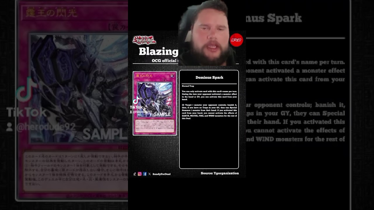 Dominus Soak #yugioh #yugiohcolombia #herodude92