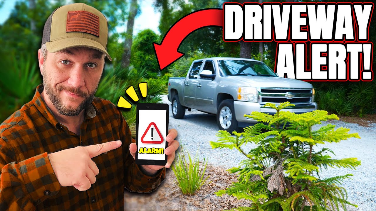 This Driveway Alarm Alerts Your PHONE!