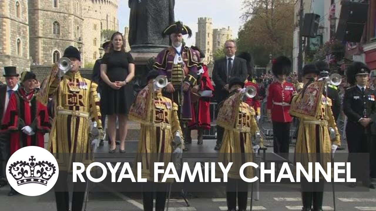 'God Save the King!': Windsor Joins in King's Proclamations