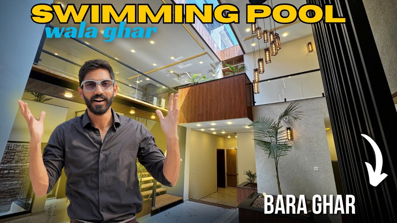 24 Marla Luxury-House with SWIMMING POOL Near Food Street For Sale in Bahria Islamabad