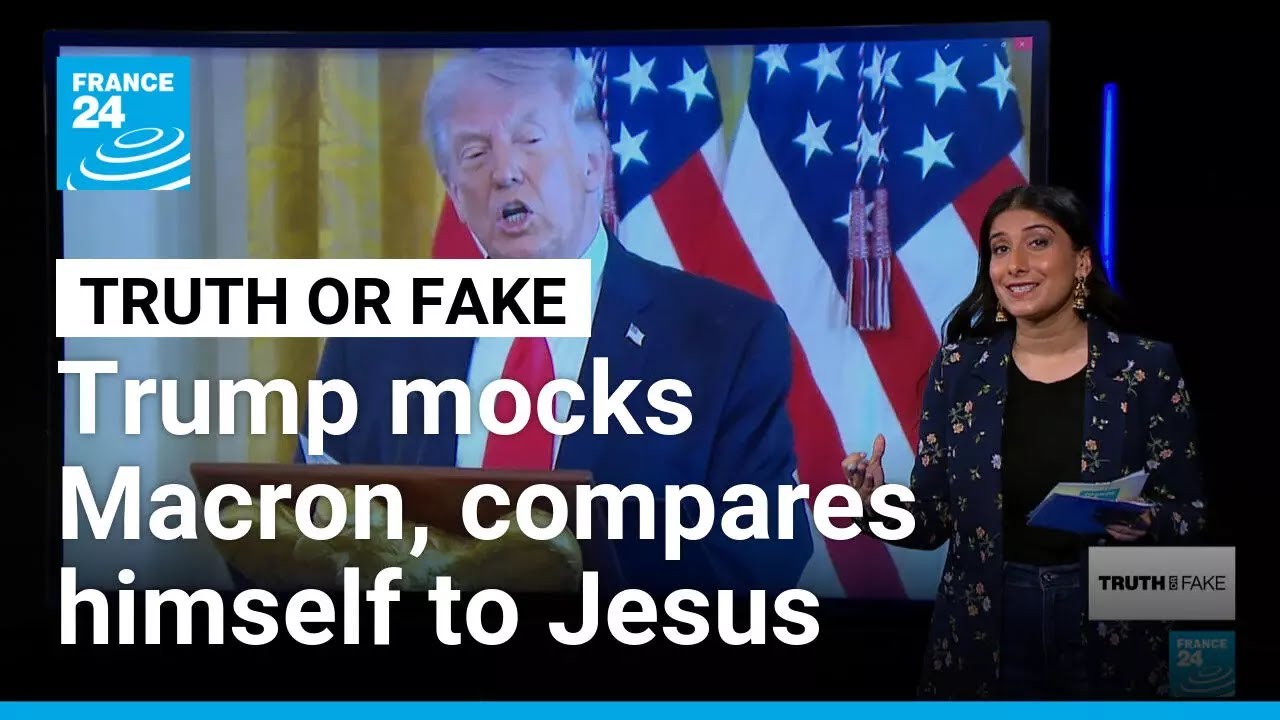White House posts then deletes Easter video of Trump insulting Macron &bull; FRANCE 24 English