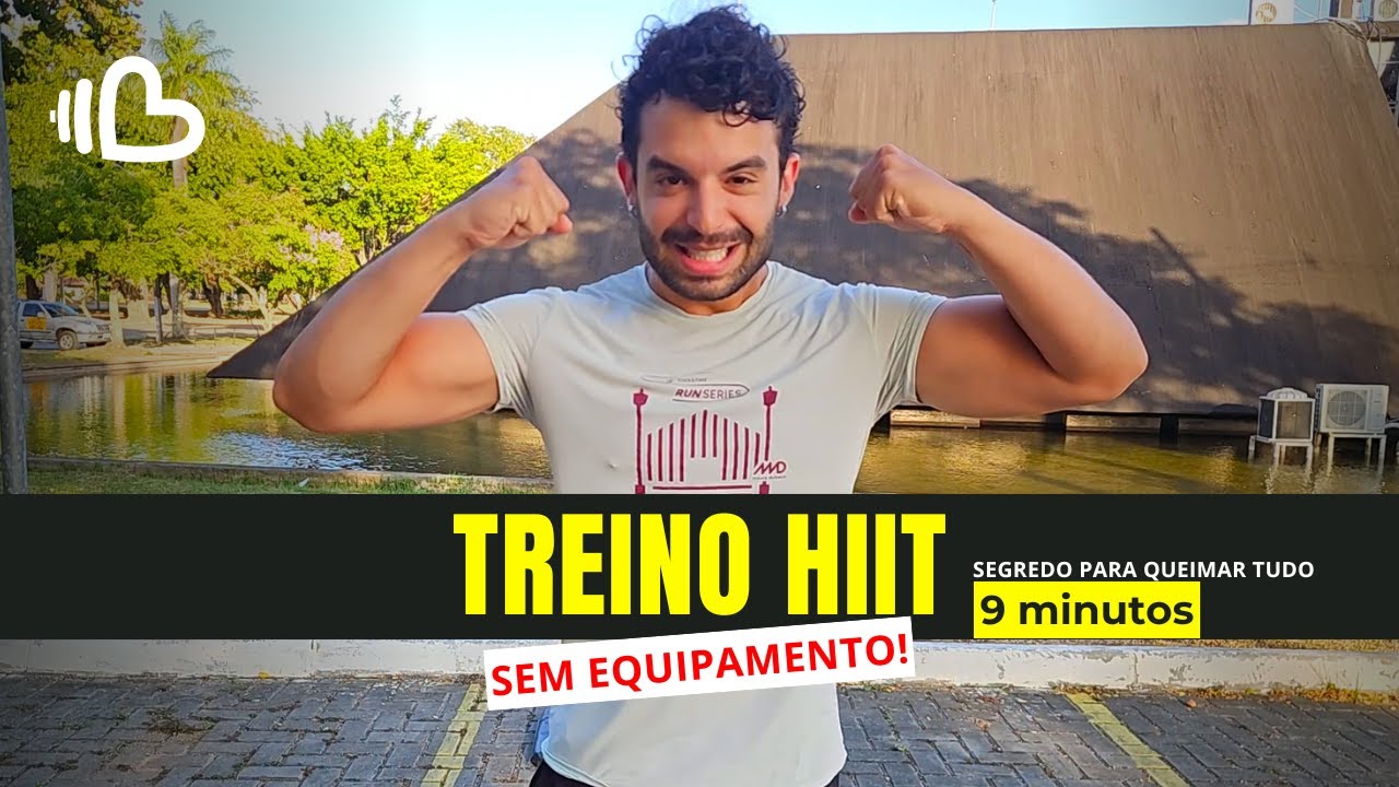 TREINO HIIT EM MENOS DE 10 MIN PARA QUEIMAR TUDO - sem equipamento