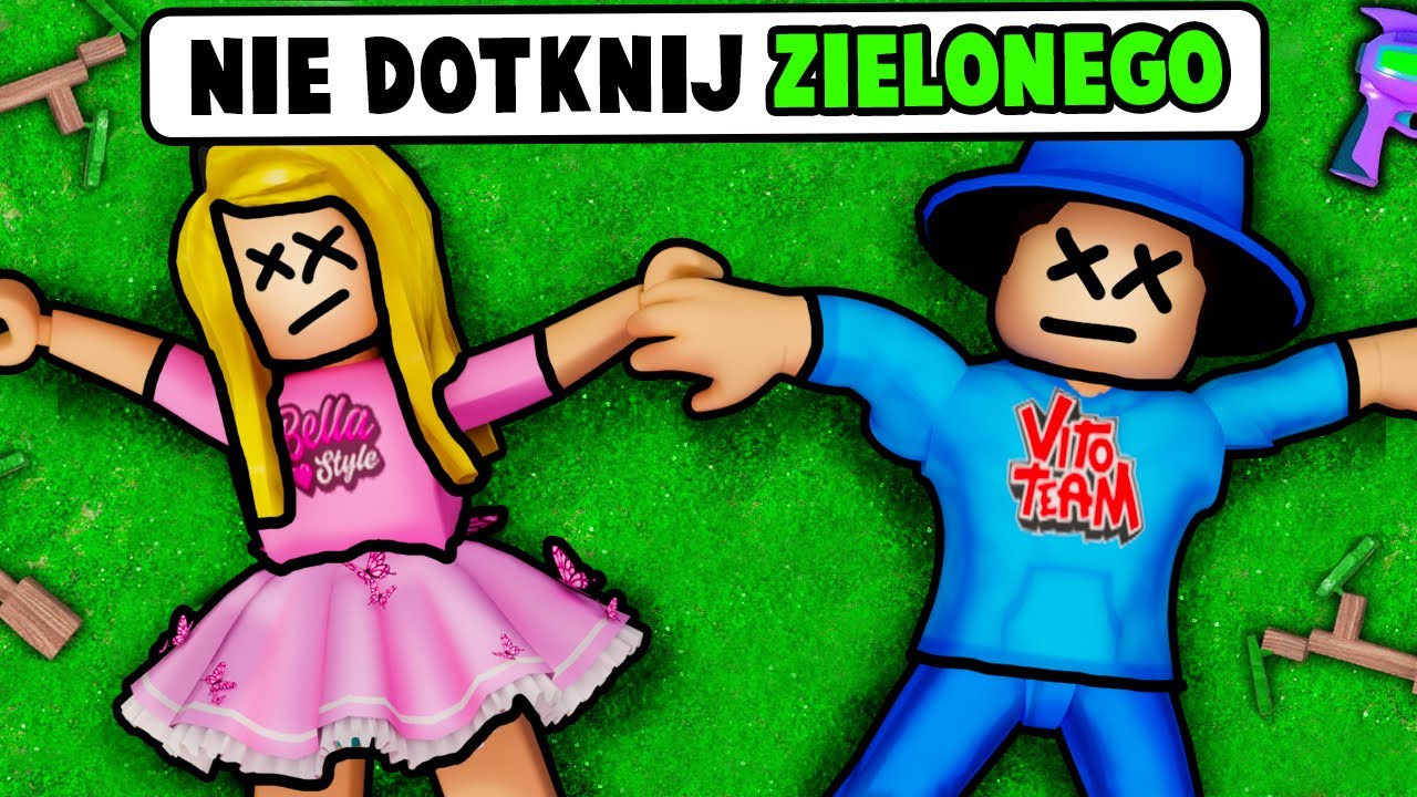 99 NOCY W LESIE, ALE NIE MOŻEMY DOTYKAĆ KOLORU... (Roblox)