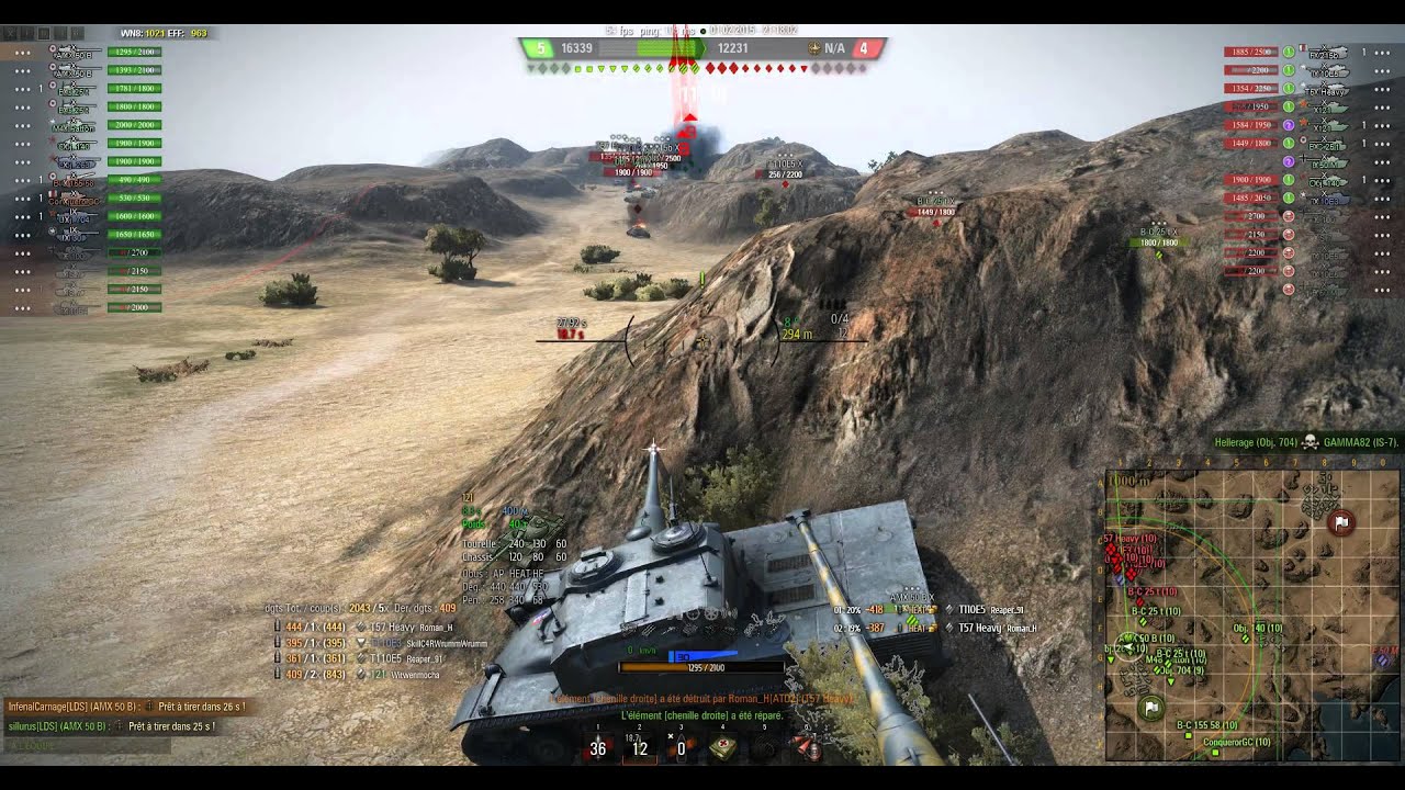 World Of Tanks Guerre de Clan [LDS] vs [ATD2]