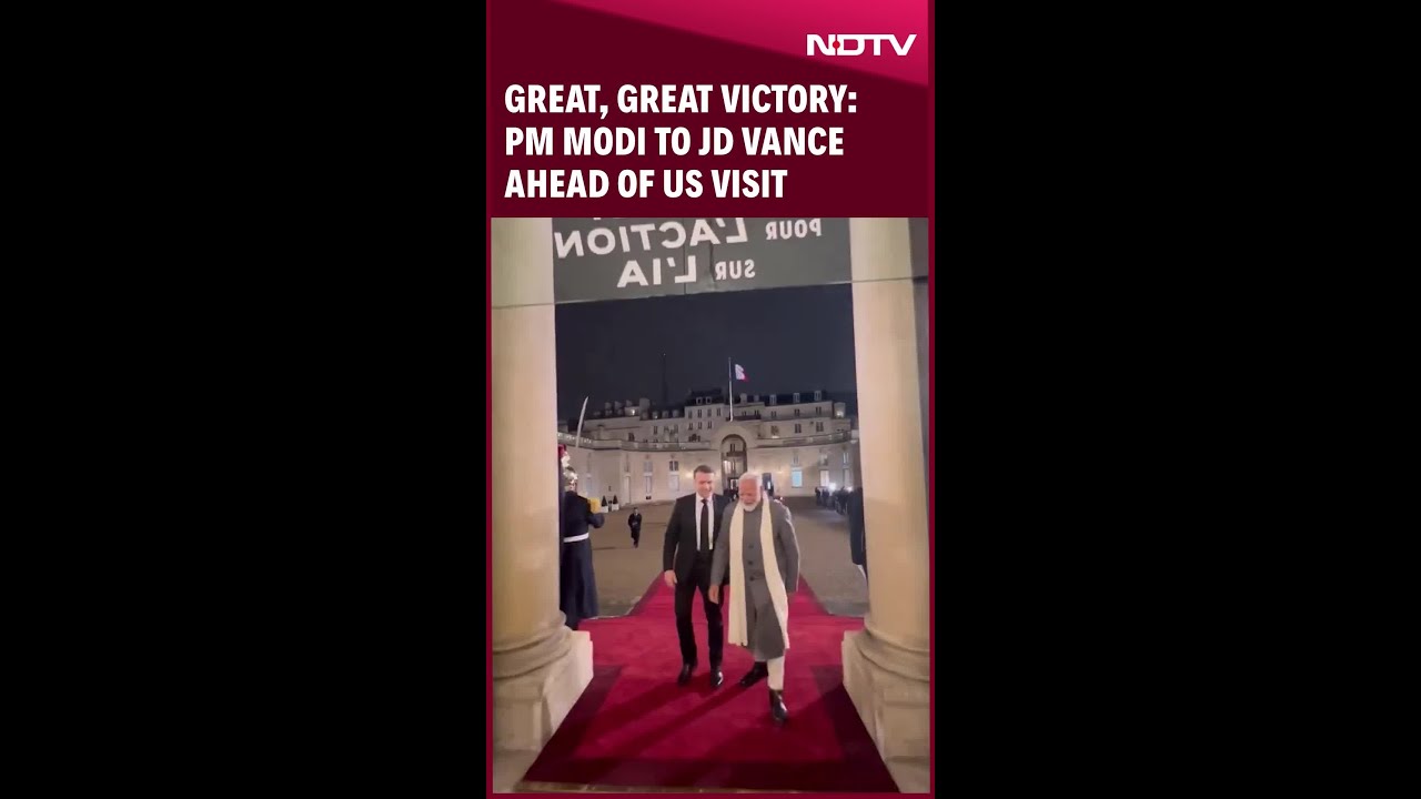 PM Modi US Visit | PM Modi Shares Light Moment With JD Vance Ahead Of US Visit