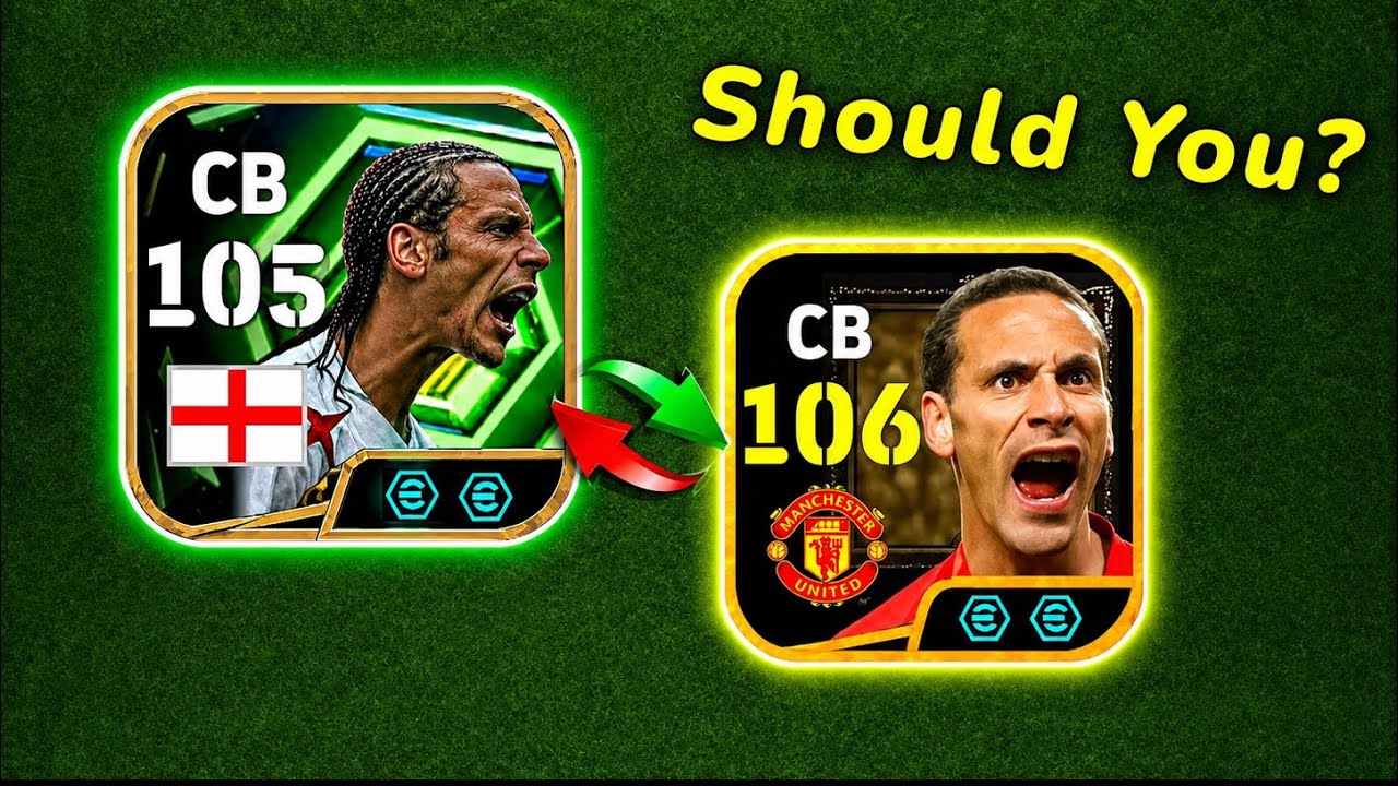 🔥105 ВОЗДУШНАЯ КРЕПОСТЬ RIO FERDINAND 🤯БЕЗУСЛОВНО ЛУЧШИЙ БЕСПЛАТНЫЙ ЗАЩИТНИК 🥶В ИГРЕ