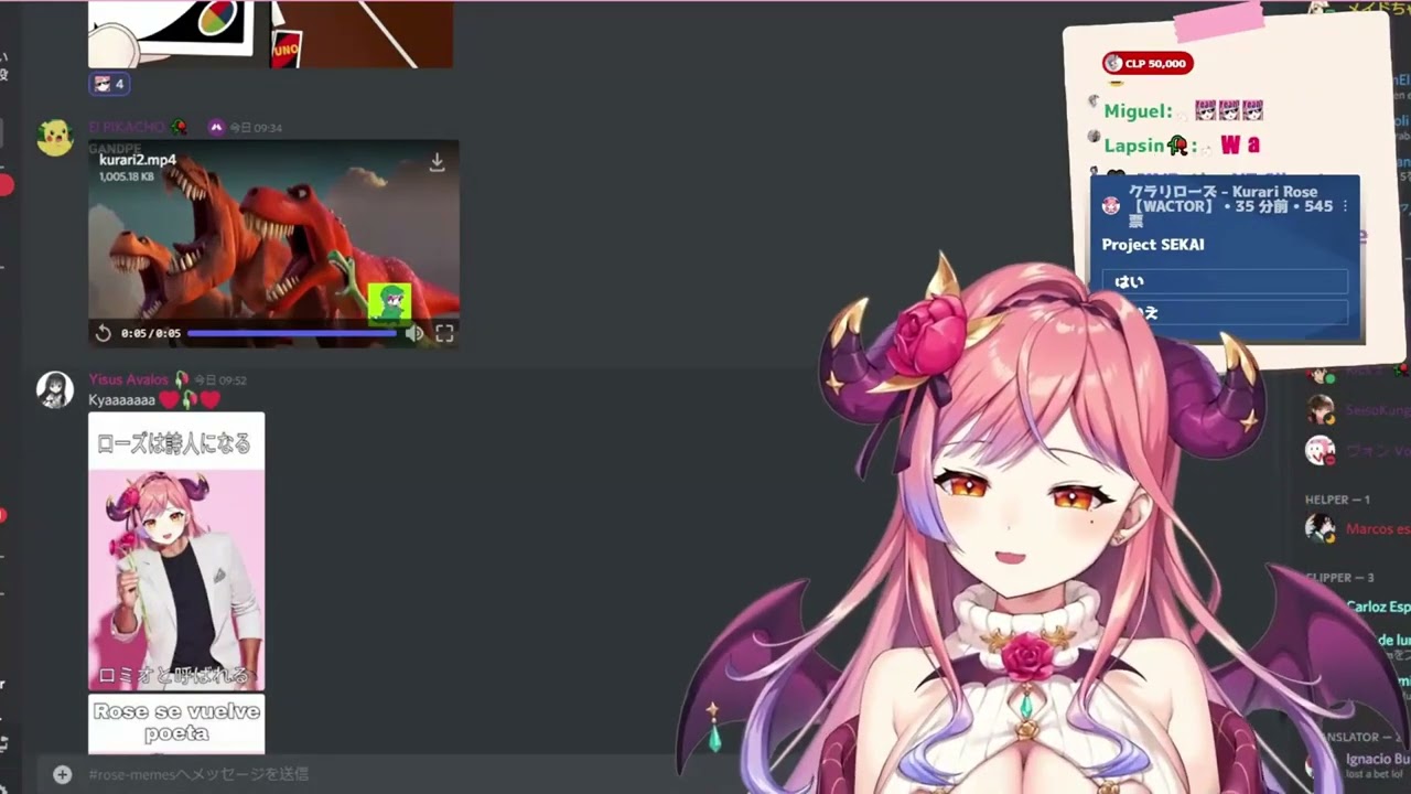 El ''wa'' definitivo de Rose xD