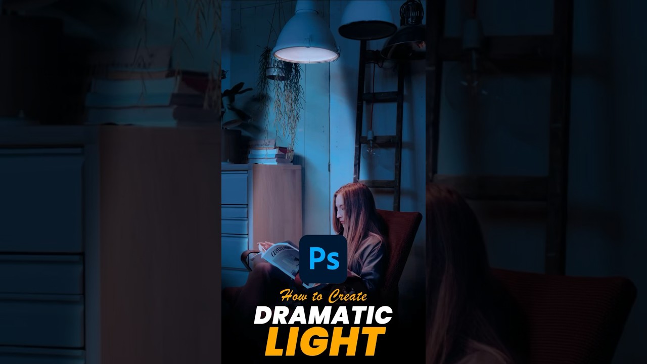 How To Create A Dramatic Light Effect In Photoshop 