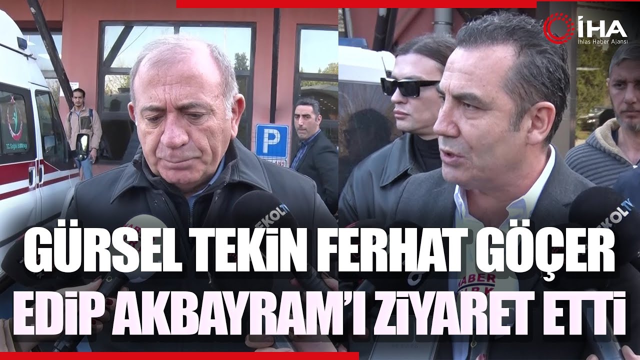 Gürsel Tekin ve Ferhat Göçer'den Edip Akbayram'a Ziyaret