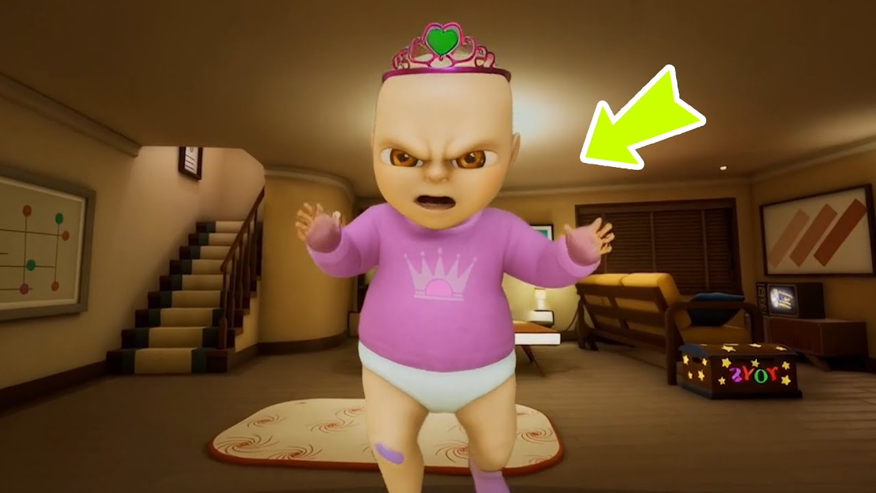 Bebo'nun Korkunc Dev Kız Kardeşi 😱 The Baby in Yellow Oyunu