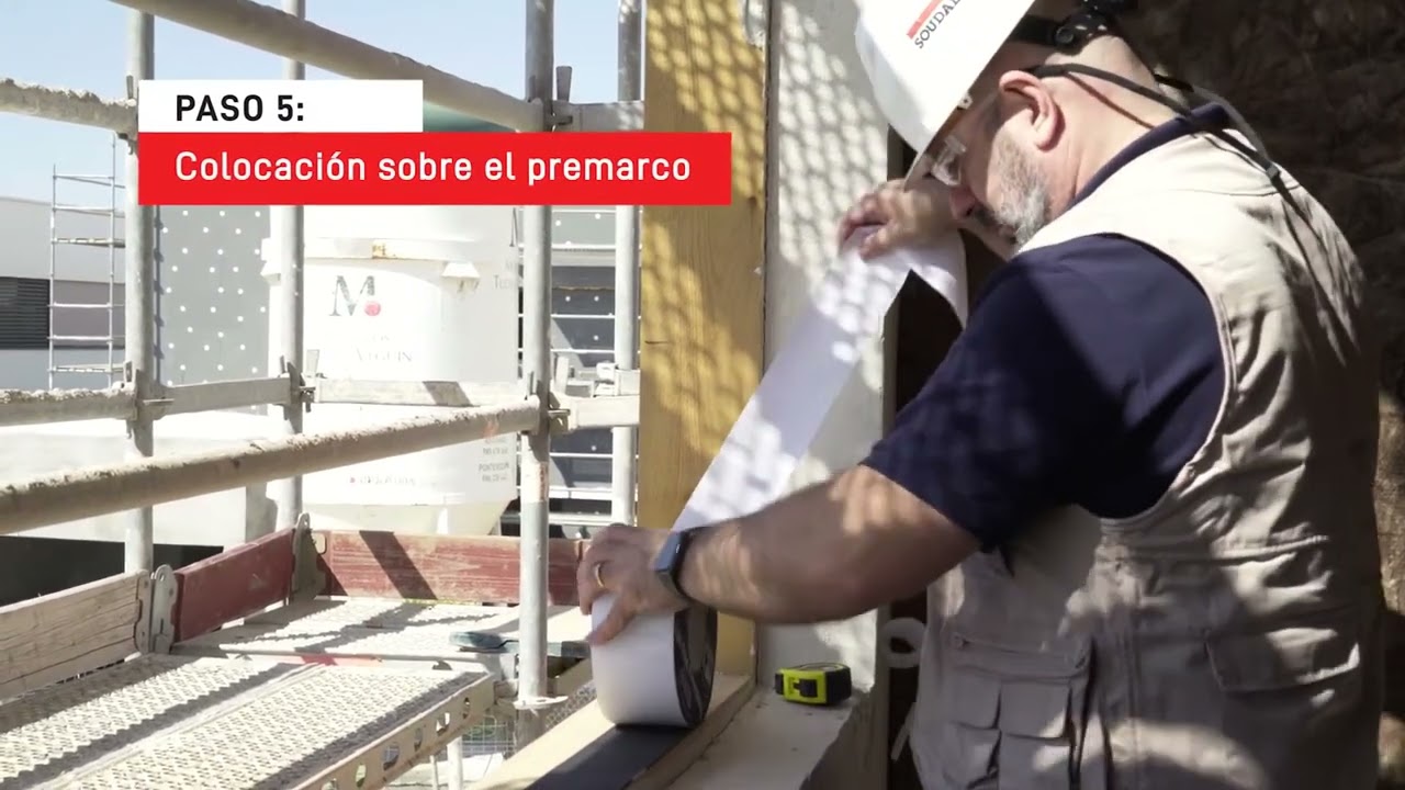 INSTALACIÓN CINTA AUTOEXPANSIVA SOUDAL