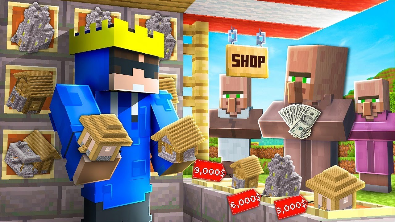 We are Selling Villager Houses in Minecraft!