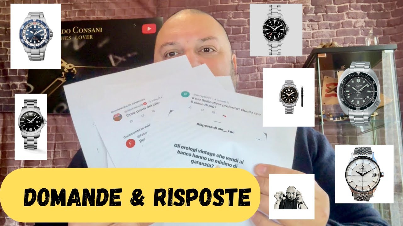 MEGLIO ROLEX O OMEGA, IL TUO SEIKO PREFERITO, CHI SONO GLI AVVENTORI AI MERCATINI? Parliamone...