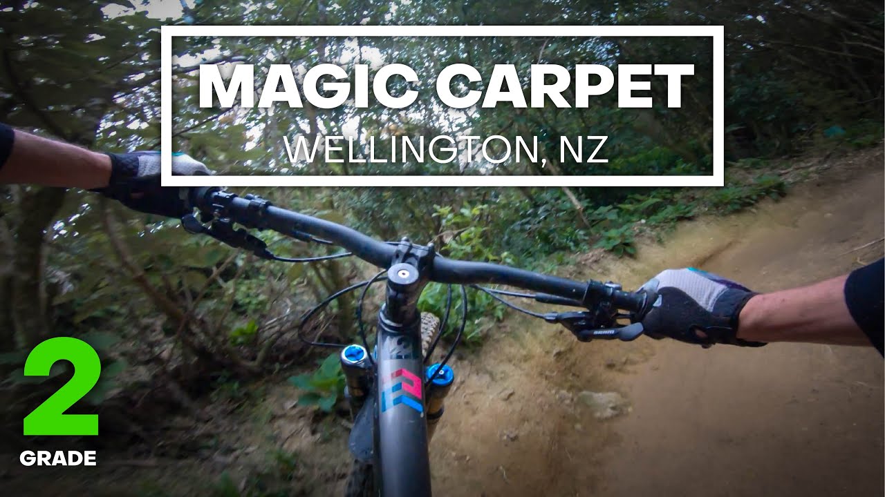 FAMILY FUN - Magic Carpet Mountain Bike Trail (Grade 2 - Easy) | Makara Peak, Wellington