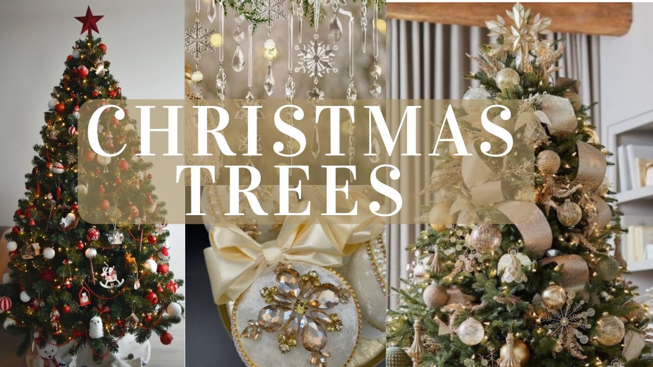 CHRISTMAS TREE DECORATIONS IDEAS 2024