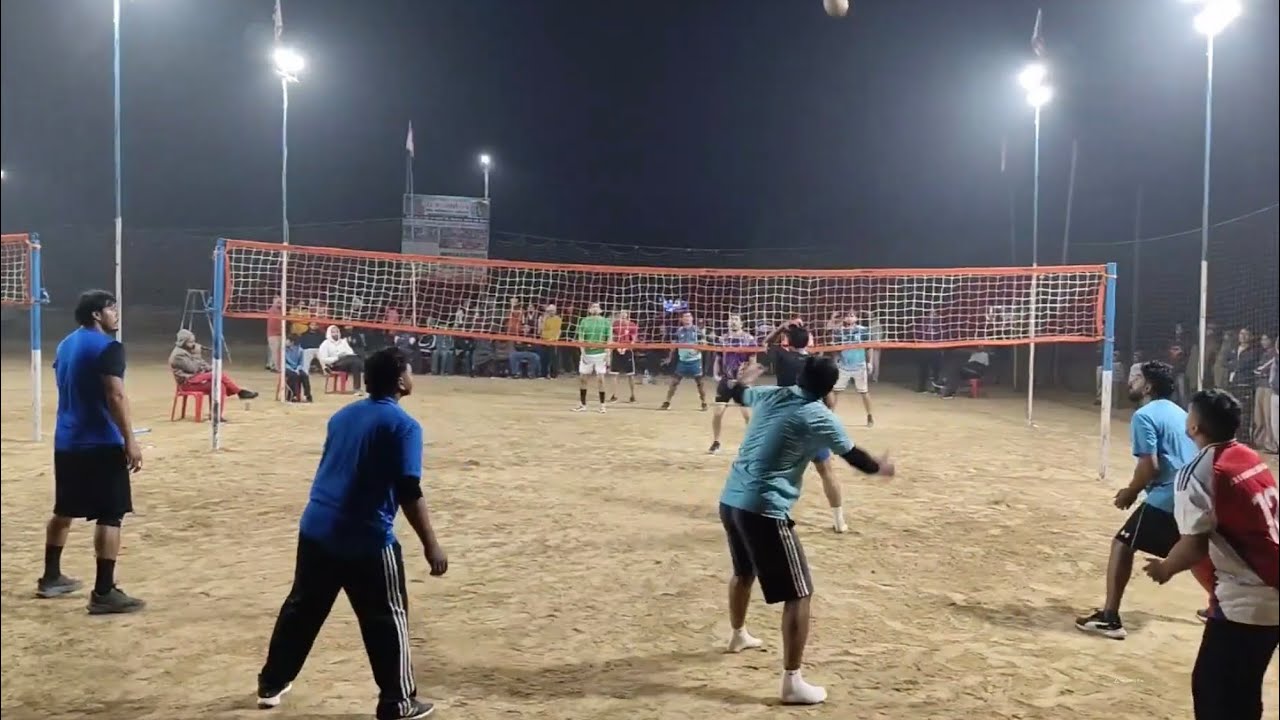 Shallu Panihari (Rajpal Bagri) Vs Chugye at Ahmedpur Shooting volleyball Tournament 
